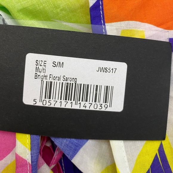 NWT Jaded London Bright Floral Sarong - Picture 4 of 5